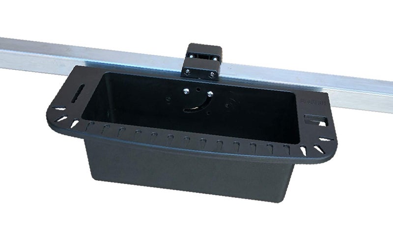 Brocraft Pontoon Boat Marine Caddy/Pontoon Boat Cockpit Organizer/Square Rail Boat Storage Box/Pontoon Boat Cup Holder - Image 2